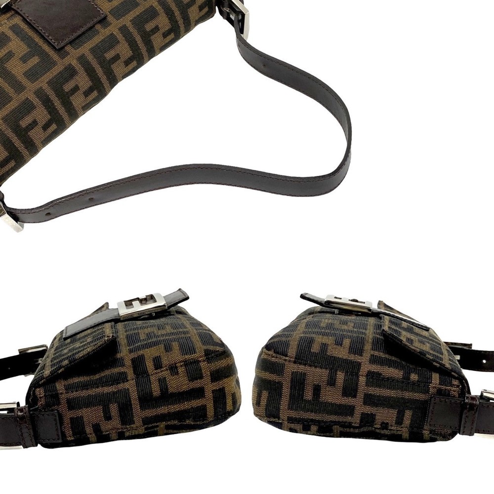 Fendi Mamma Bucket Ff All-Over Pattern Canvas Min… - image 6